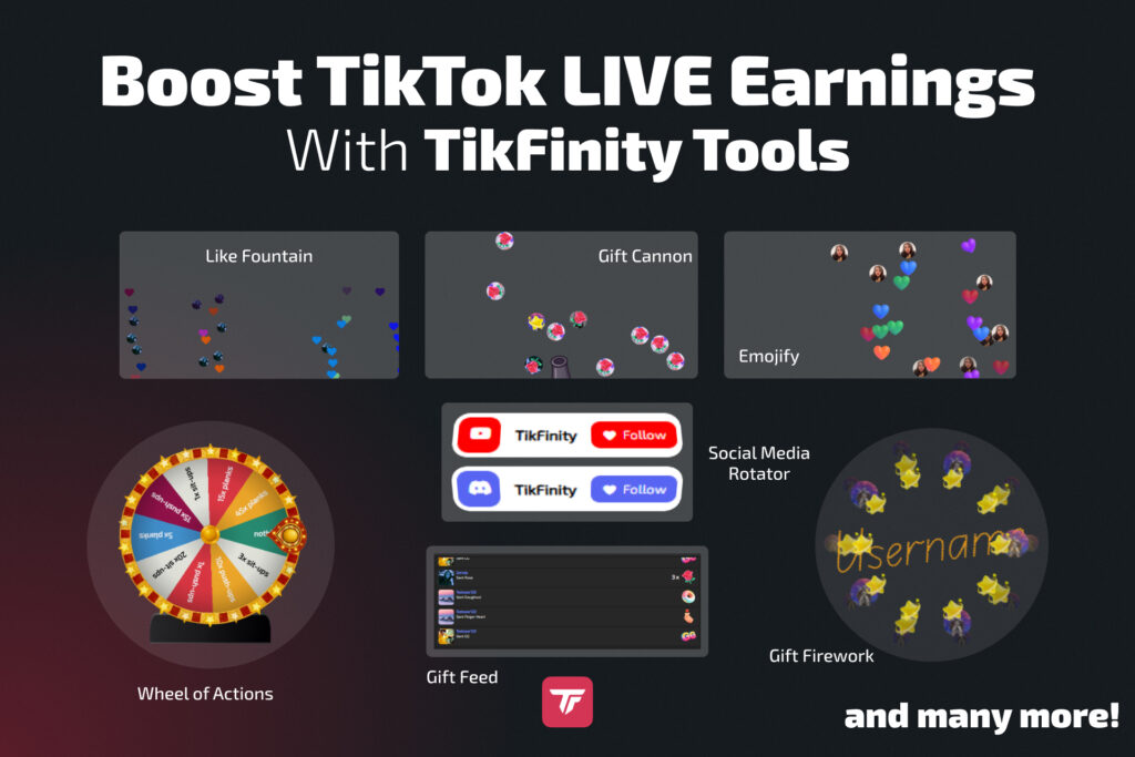 Boost TikTok Live earnings with TikFinity tools