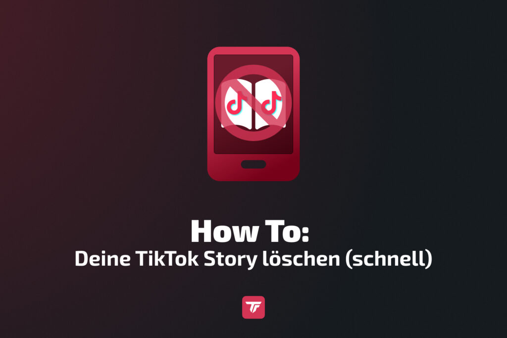 Tutorial-Thumbnail, das zeigt, wie man TikTok-Stories schnell löscht