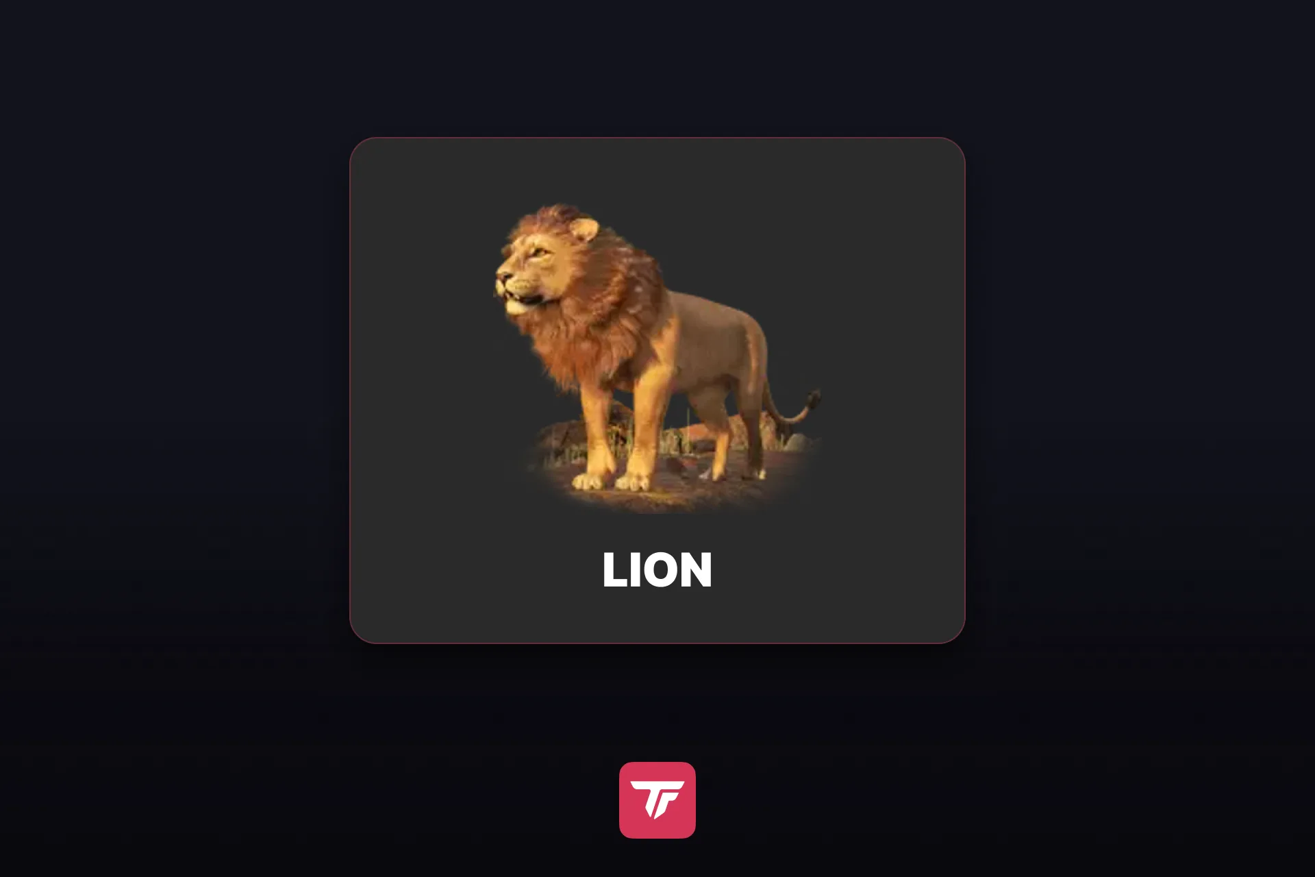 The Lion gift icon from the TikTok LIVE gift panel