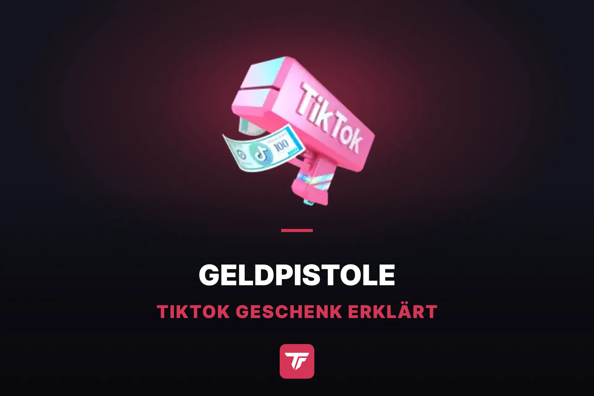 Wie viel kostet eine Geldpistole auf TikTok? So viel echtes Geld steckt drin