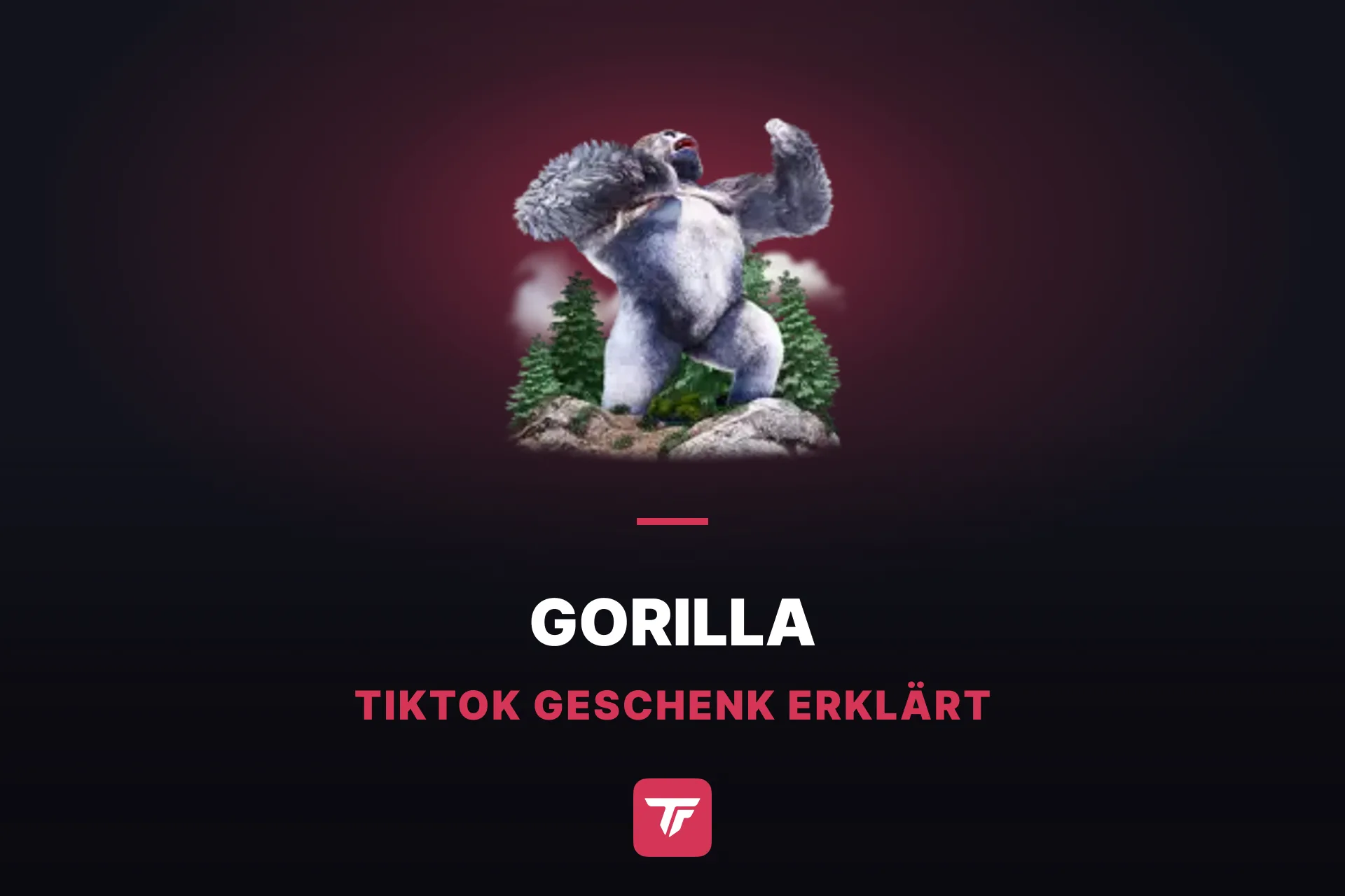 Was kostet ein Gorilla auf TikTok? Eine Münze über dem Löwen
